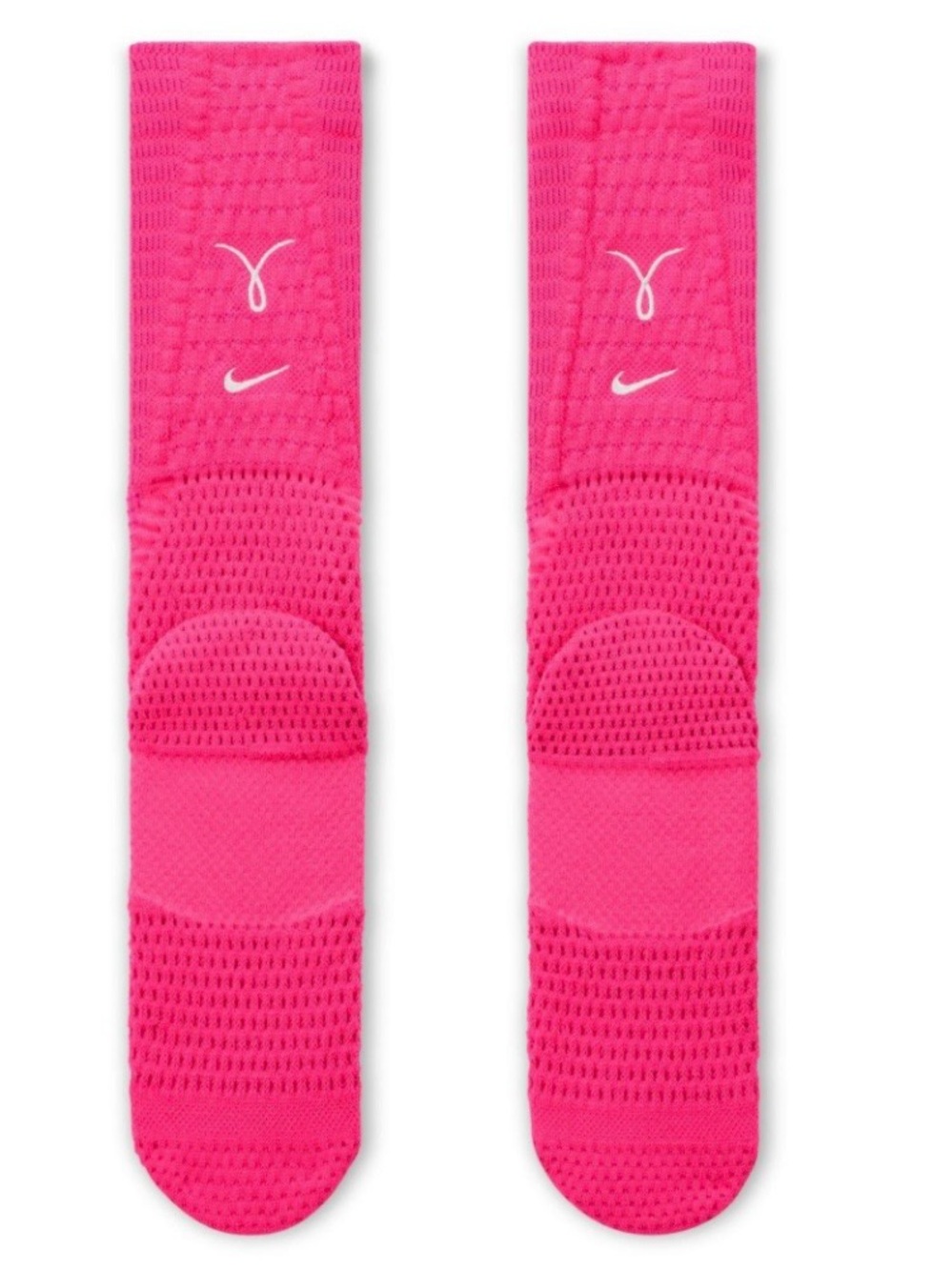 Nike Unicorn Socks ‘Kay Yow’ Size Lge Men 8-12 Wmns 10-13 NWT - Picture 4 of 6